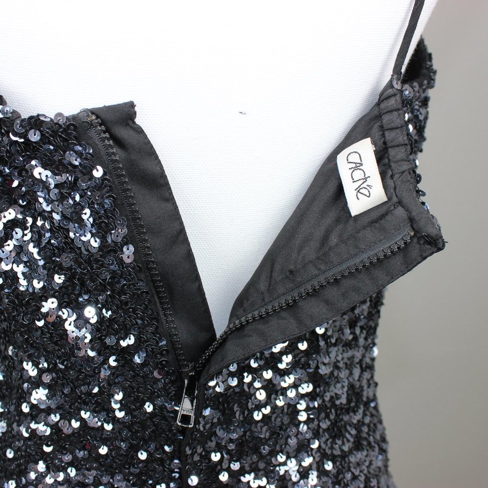 Silver Sequin Top - image 5